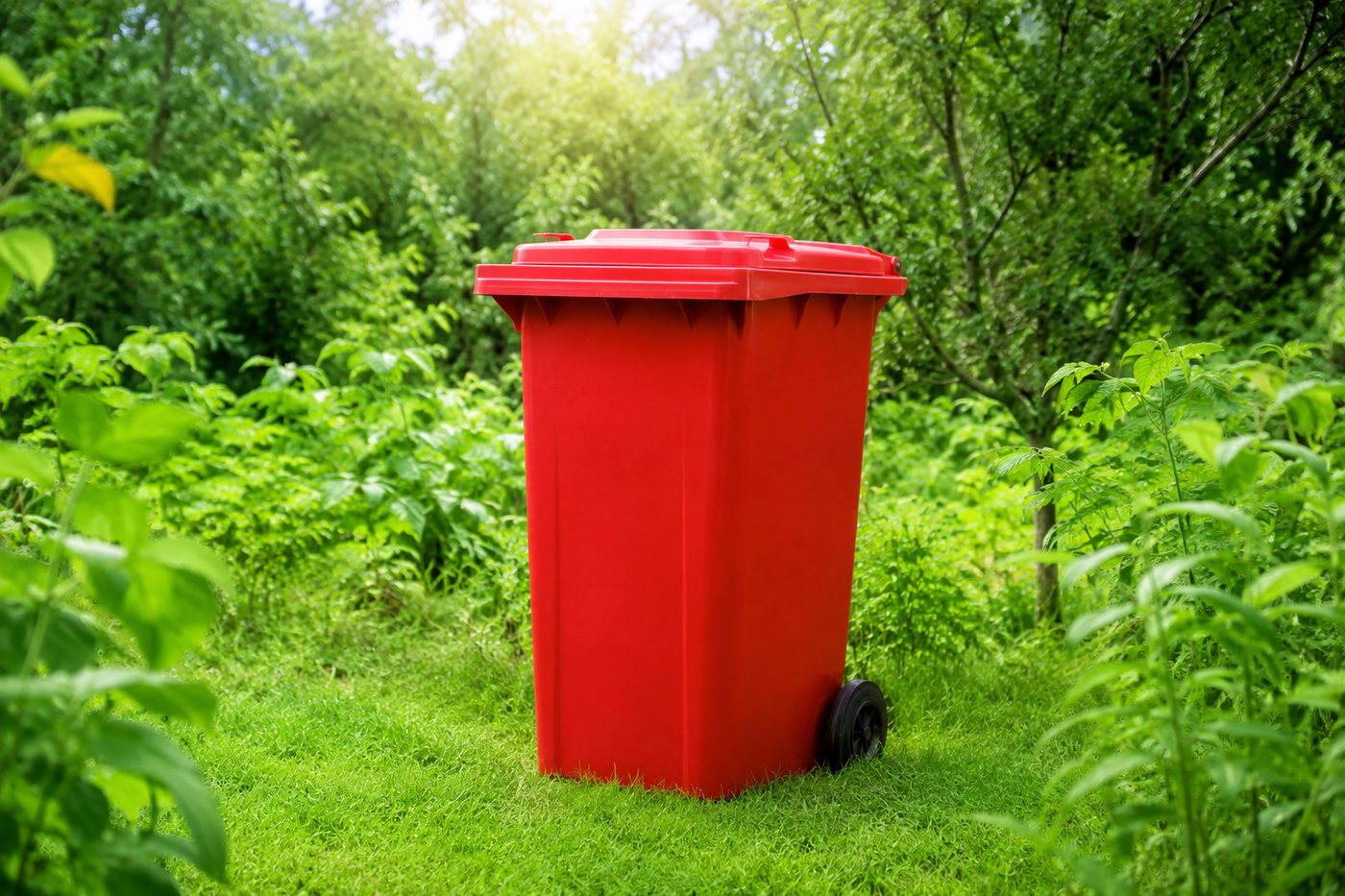 Reusable moving bin rental cycle — deliver, pack, move, return