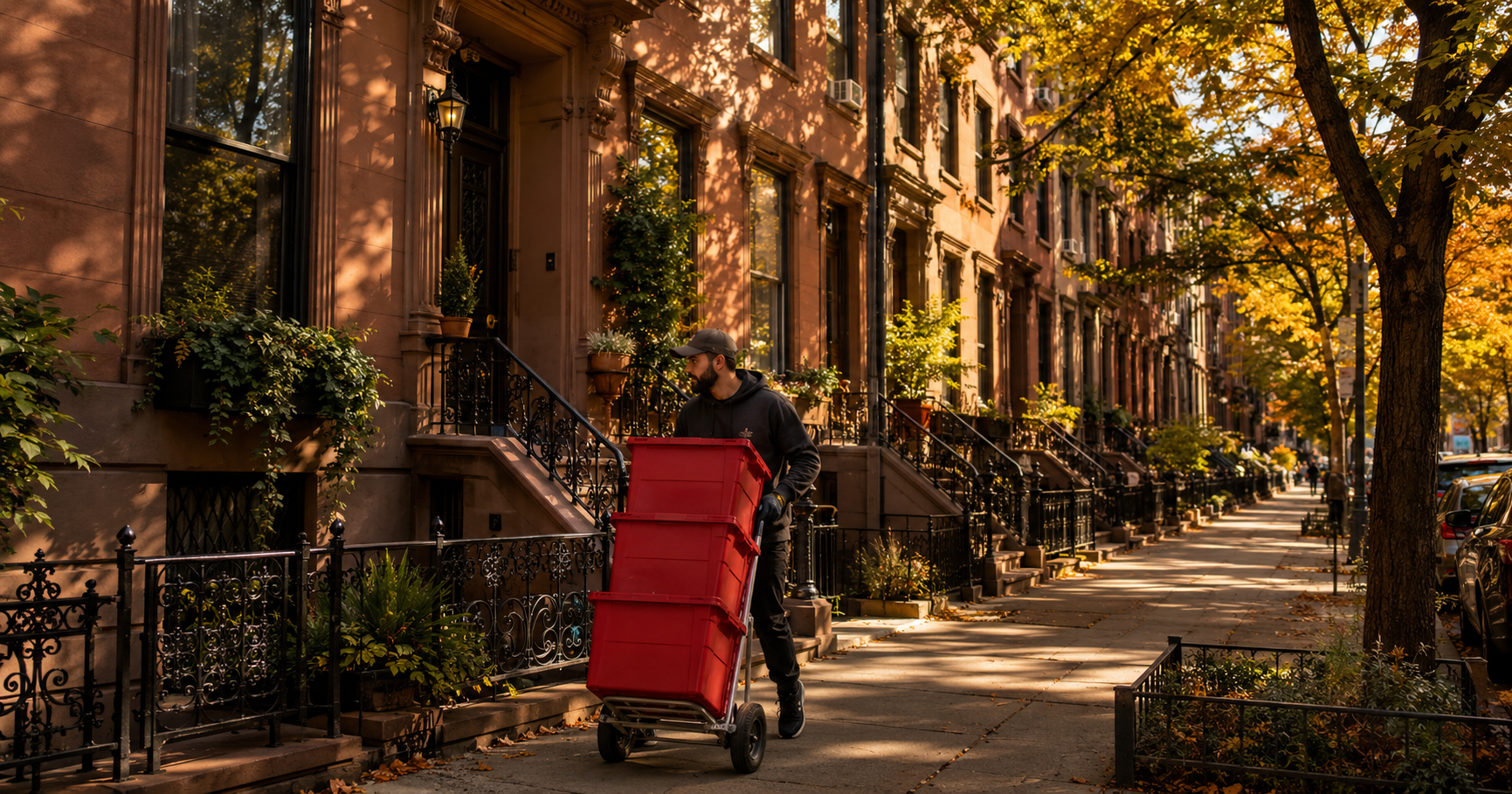 Map of Brooklyn neighborhoods including Williamsburg, Park Slope, DUMBO, and Bed-Stuy